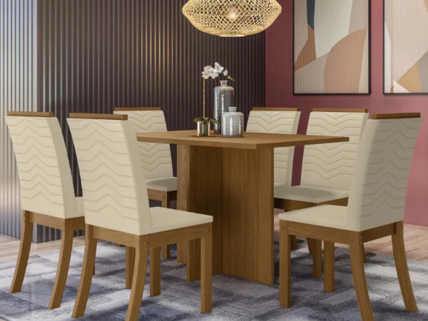 Estilo e Funcionalidade na Sala de Jantar com conjuntos de Mesa e Cadeiras