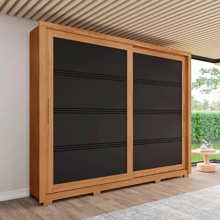 Quais são as vantagens de um guarda-roupa com portas de correr?