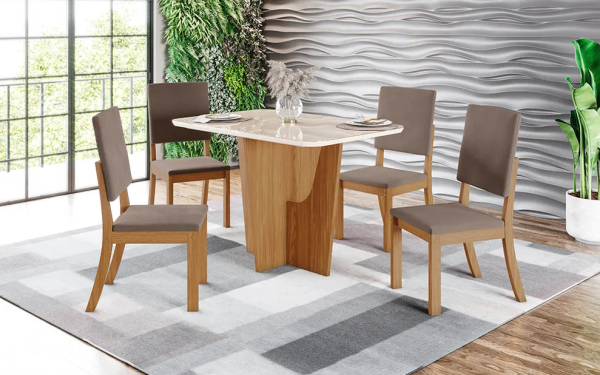 Cadeiras para mesa de jantar: conforto e design para o dia a dia