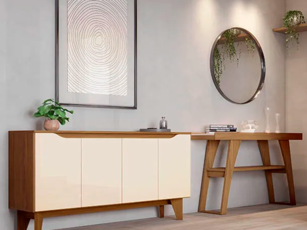 Buffet para sala de jantar moderna: funcionalidade com elegância