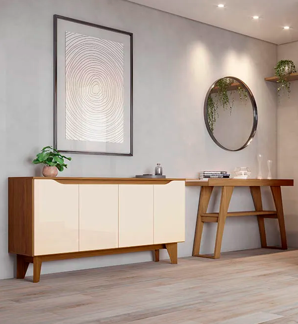 Buffet para sala de jantar moderna: funcionalidade com elegância