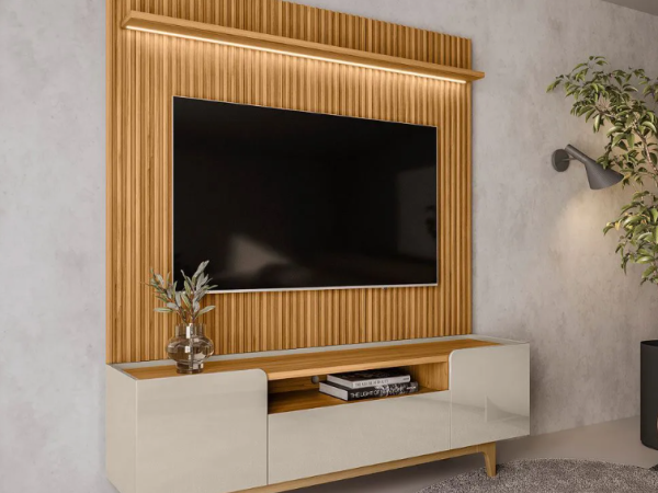 Sala pequena, móvel grande? Como escolher o rack com painel ideal sem apertar o espaço