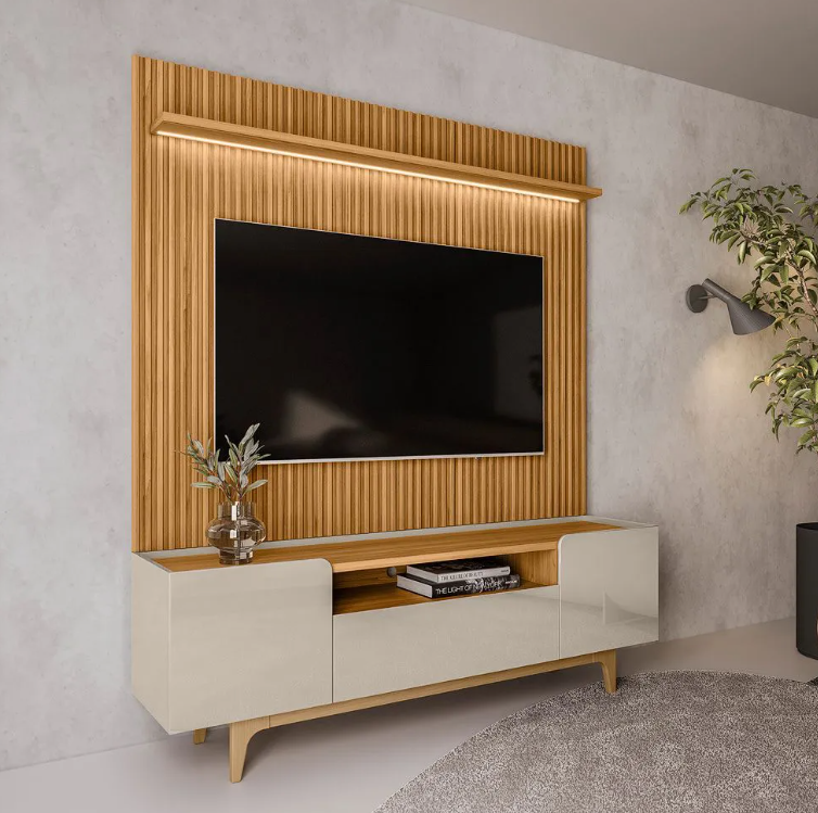 Sala pequena, móvel grande? Como escolher o rack com painel ideal sem apertar o espaço