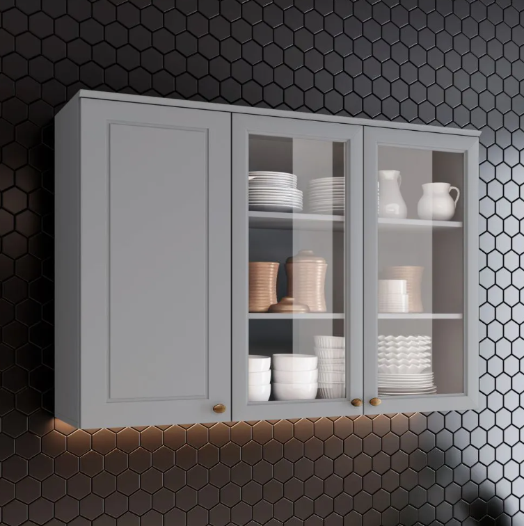 Armários aéreos com nichos: como aproveitar melhor sua cozinha