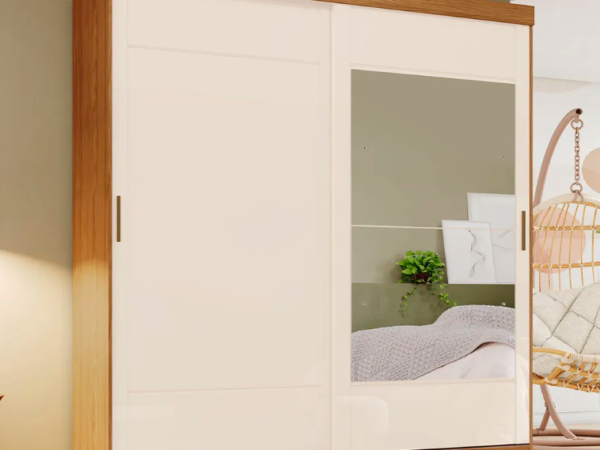 Quais são as vantagens de um guarda-roupa com portas de correr?